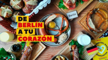 Berlins Bretzel Wagen Biergarten, México food