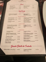 Don Artemio menu