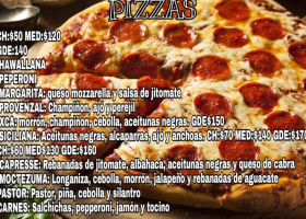 Ixca Pizza food