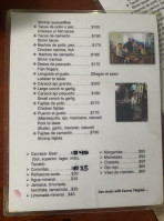 Pescadería San Carlos menu