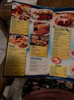 Jeanie's Beach menu