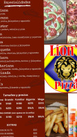 Lion's Pizza food