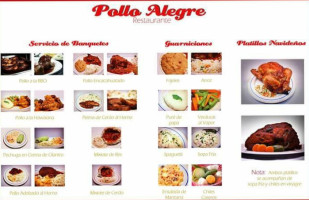 Pollo Alegre food