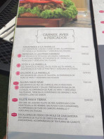 Bistro Mecha Centro Historico menu