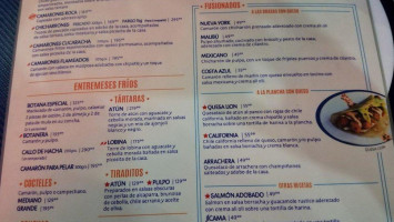 Lion Fish menu