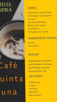 Café Quinta Luna food