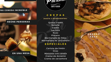 La Patrona, Sushi Y Café food