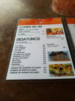 Sazón Veracruzano menu