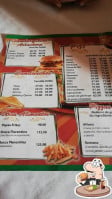 Pizzería Chetegamis menu