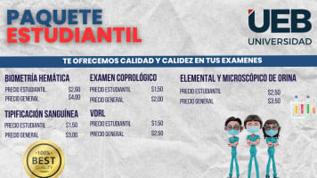 Universidad Estatal De Bolivar menu