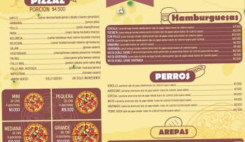 Gatu's Pizza menu