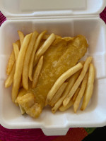 Kenny's Fish Chips inside
