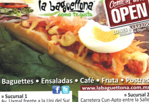 La Baguettona food