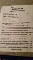 Hierbabuena menu
