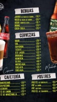 Don Luchón menu