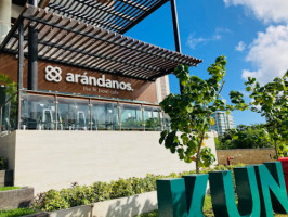 Arándanos The Fit Bowl Cafe outside