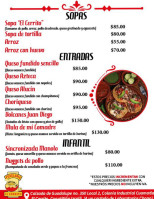 Pozoleria El Cerrito Restaurante-bar menu