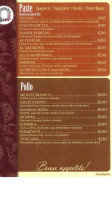 Il Fornaio menu