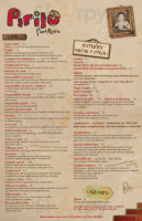 Pirilo Pizza Rustica menu