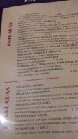 Osteria Piccoli menu
