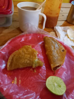 Los Plebes Tacos De Birria food