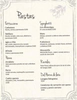 Mozzarella menu