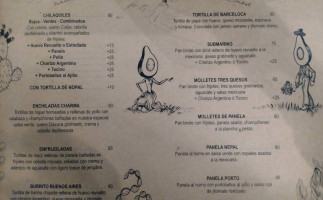 Charma menu