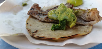 Tacos De Asada food