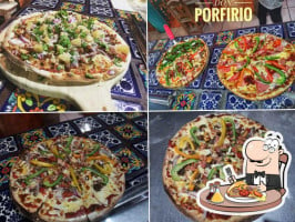 Don Porfirio Pizza A La LeÑa food