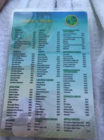 Zenzi Beach Club menu