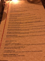 Bravos Restaurant Bar menu