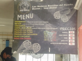 Burritos Don Burro Suc. Buena Vista food