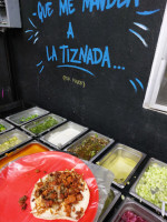 Tacos La Tiznada food