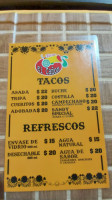 Tacos El Cañón food