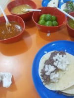 Tacos Del Chaparro food