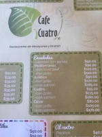 Cafe Cuatro food