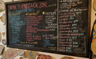 Madre Selva Pizza menu