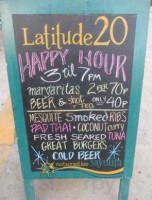 Latitude 20 Restaurant And Bar food