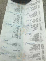 Silver Fish Seafood Grill menu