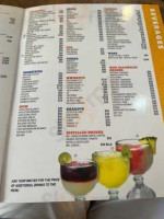 Mr. Lionso Playa Bruja menu