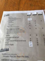 El Mirador Restaurante menu
