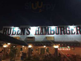 Ruben's Hamburgers menu