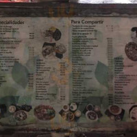 El Arbolito menu