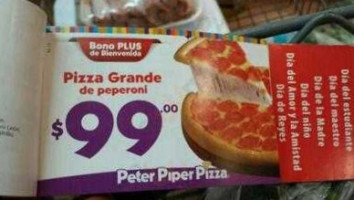 Peter Piper Pizza Pachuca food