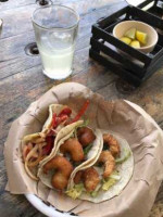 Rasta Fish Tacos food
