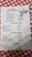 El Camaron Borracho menu