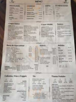 Cafe Europa menu