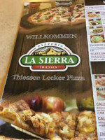 Pizzeria La Sierra food