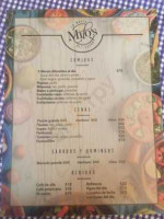 Milo’s menu