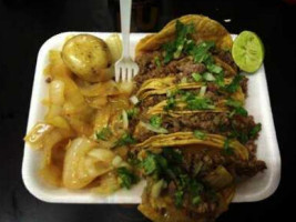 Tacos La Papita food